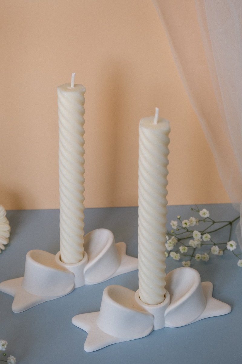 Bow Candle Holder - Joe’s Haven