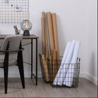Set Of 2 Rowan Black Wire Storage Baskets - Joe’s Haven