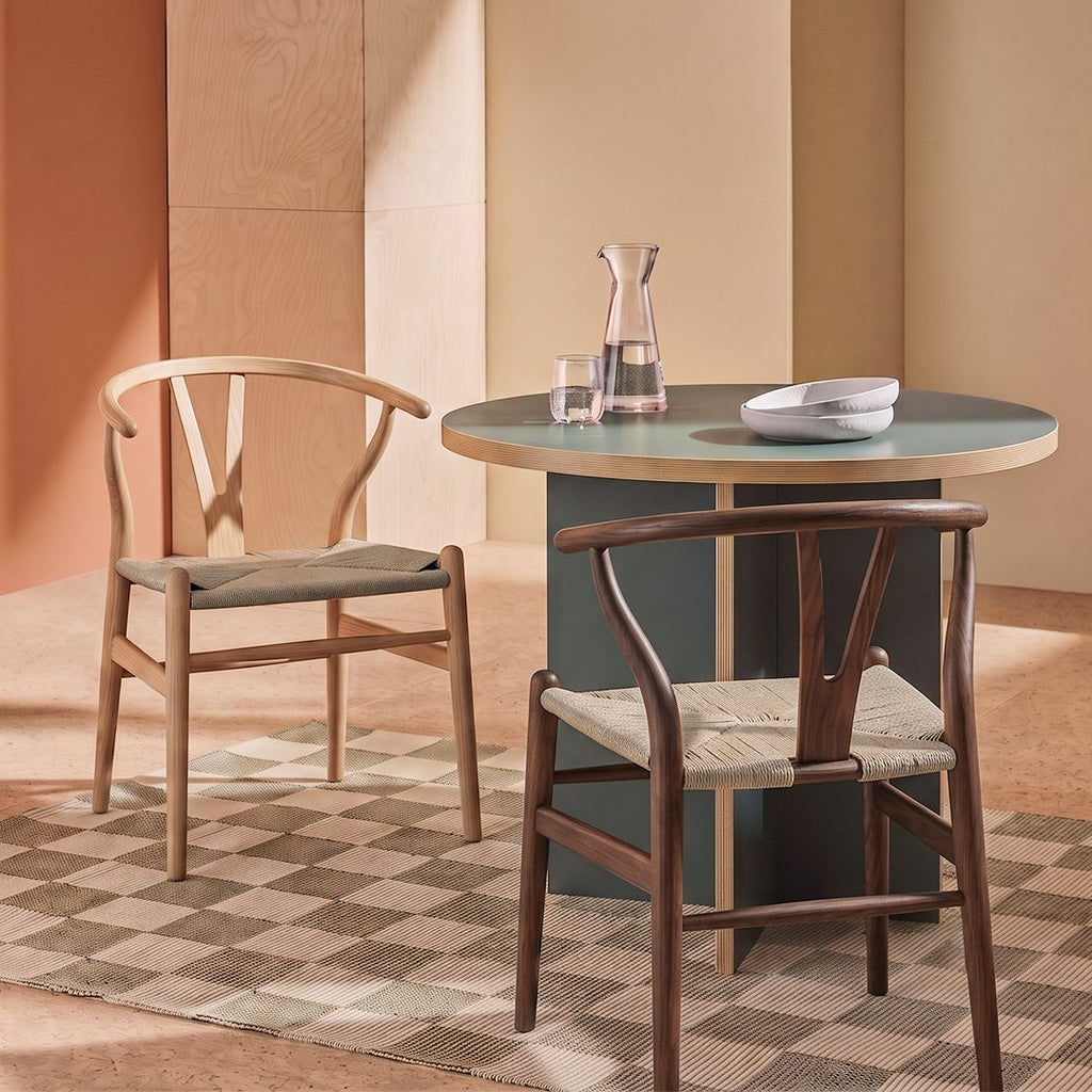 Gupta Dining Chair, Solid Wood & Rattan, Oak - Joe’s Haven