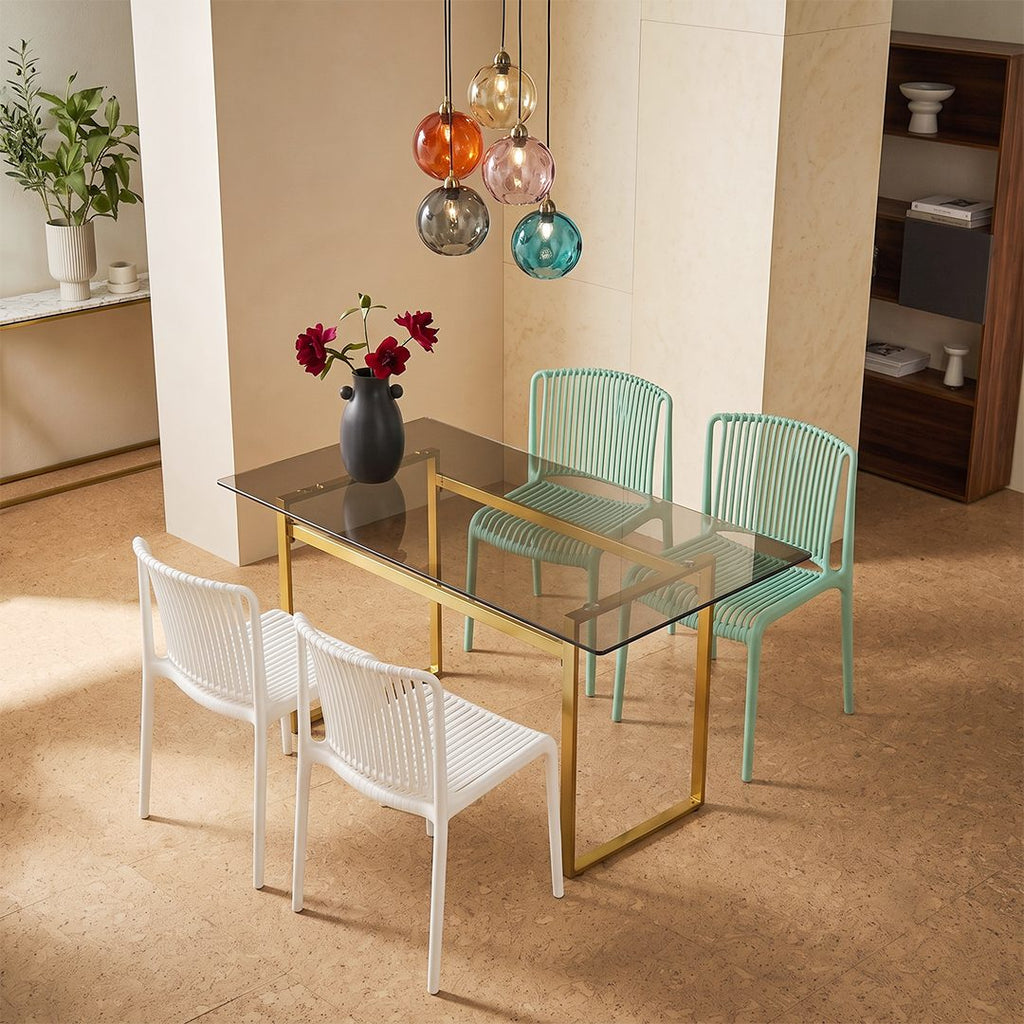 Upton Plastic Dining Chair - Joe’s Haven