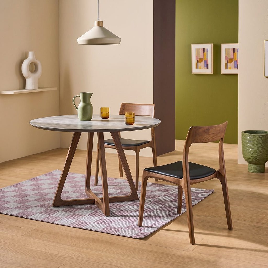 Hans CH3 Dining Chairs, Dark Oak/Light Oak - Joe’s Haven