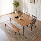 Giano Dining Table, Oak - Joe’s Haven