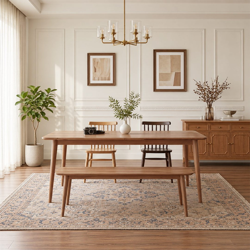 Giano Dining Table, Oak - Joe’s Haven
