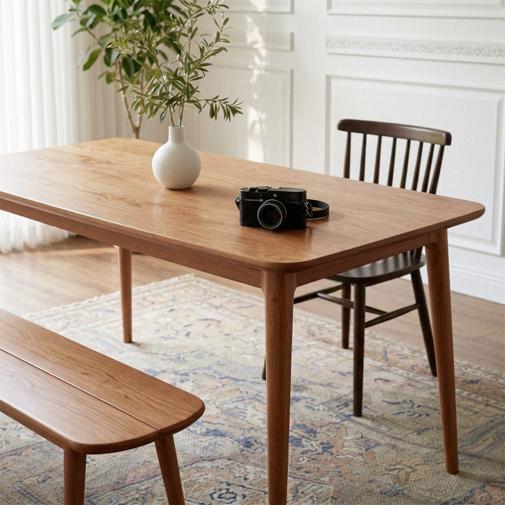 Giano Dining Table, Oak - Joe’s Haven