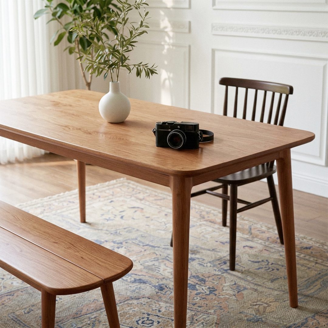 Giano Dining Table, Oak - Joe’s Haven