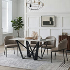 Helix Dining Table Set, Sintered Stone - Joe’s Haven