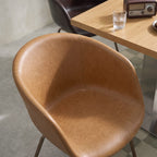 Herron Dining Chair, PU Leather - Joe’s Haven