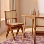 Caribbean Rattan Dining Chair, Oak - Joe’s Haven