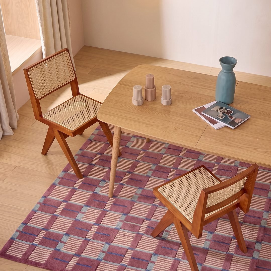 Caribbean Rattan Dining Chair, Oak - Joe’s Haven