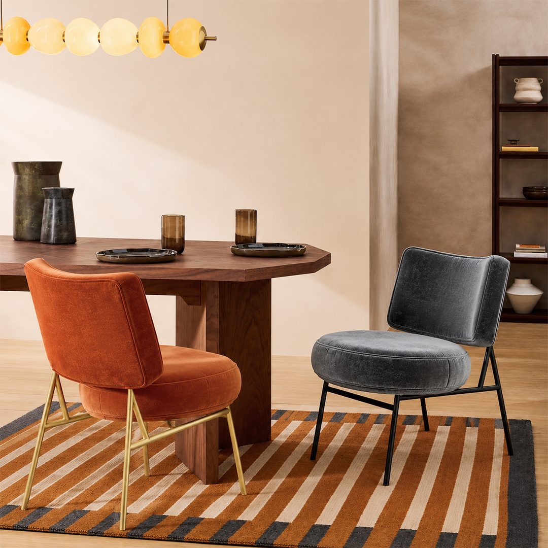 Aron Dining Chair, Velvet - Joe’s Haven