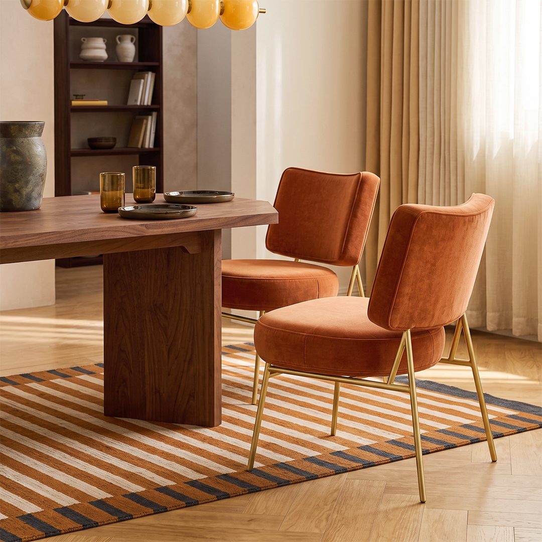 Aron Dining Chair, Velvet - Joe’s Haven