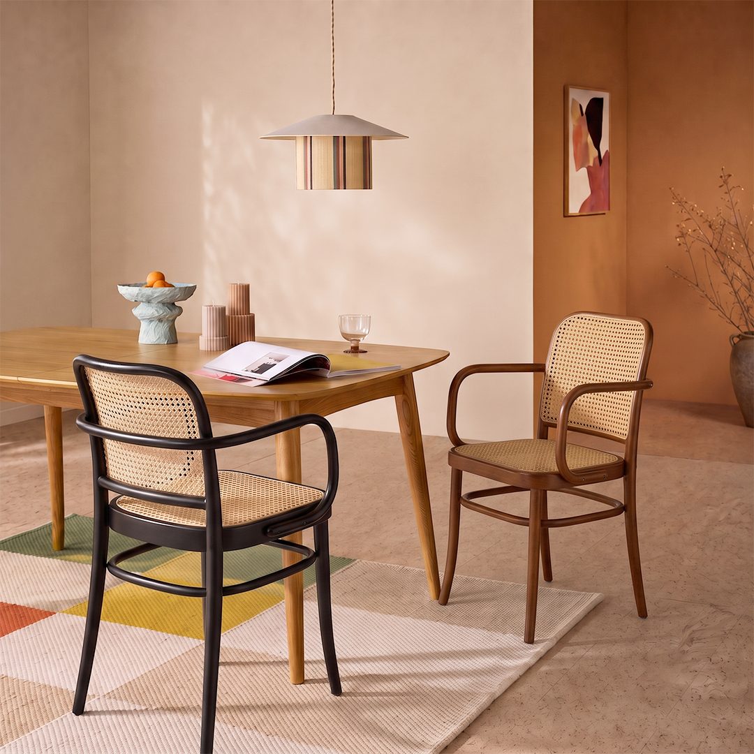 Paris G04 Rattan Dining Chair, Walnut - Joe’s Haven
