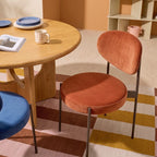 Ahmed Dining Chair, Velvet - Joe’s Haven