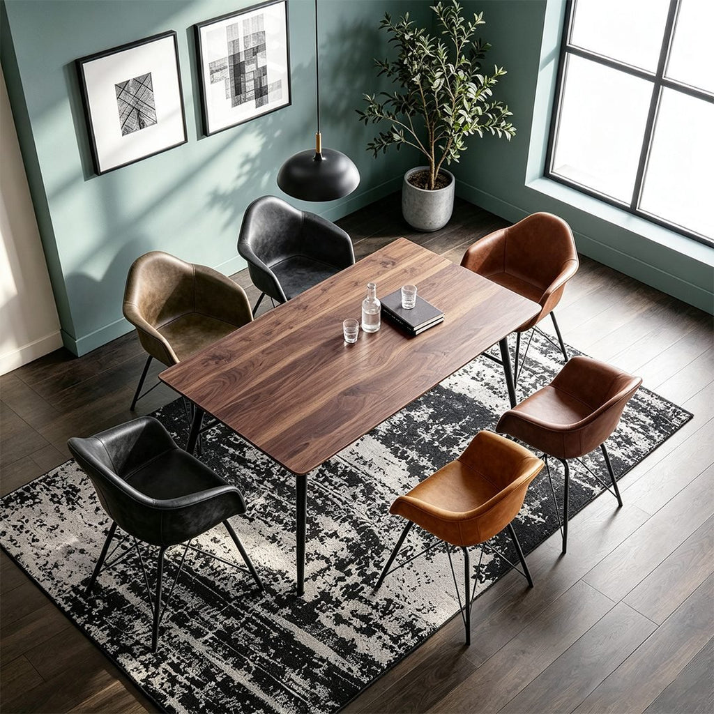 Bobby Dining Chair, Distressed Leather - Joe’s Haven