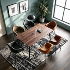 Bobby Dining Chair, Distressed Leather - Joe’s Haven