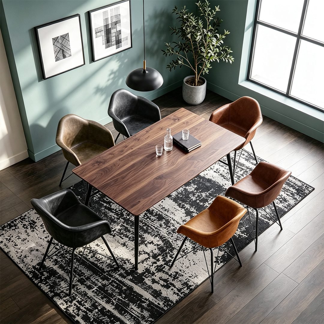 Bobby Dining Chair, Distressed Leather - Joe’s Haven