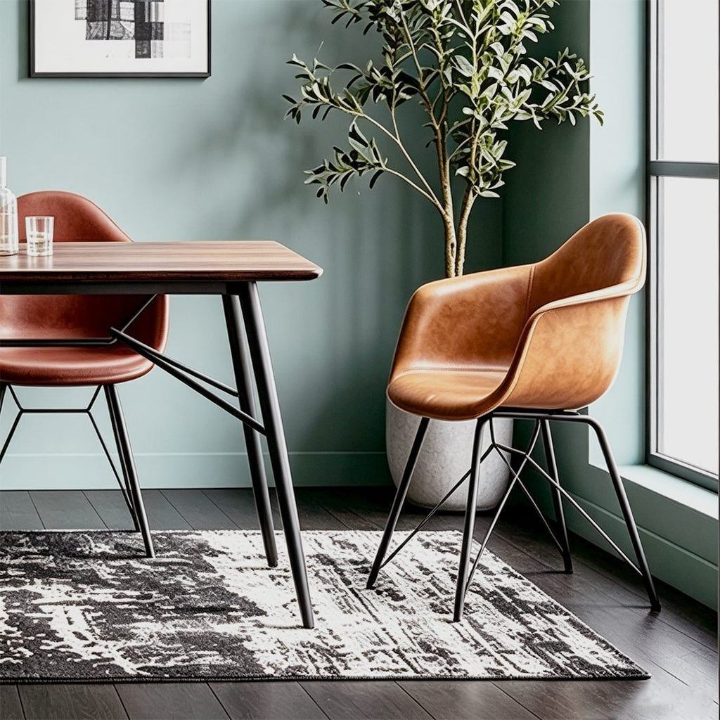 Bobby Dining Chair, Distressed Leather - Joe’s Haven