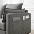 G918 Amos Three Seater Sofa Corner, Leathaire - Joe’s Haven
