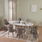 Costanza Matching Dining Chairs, Grey - Joe’s Haven