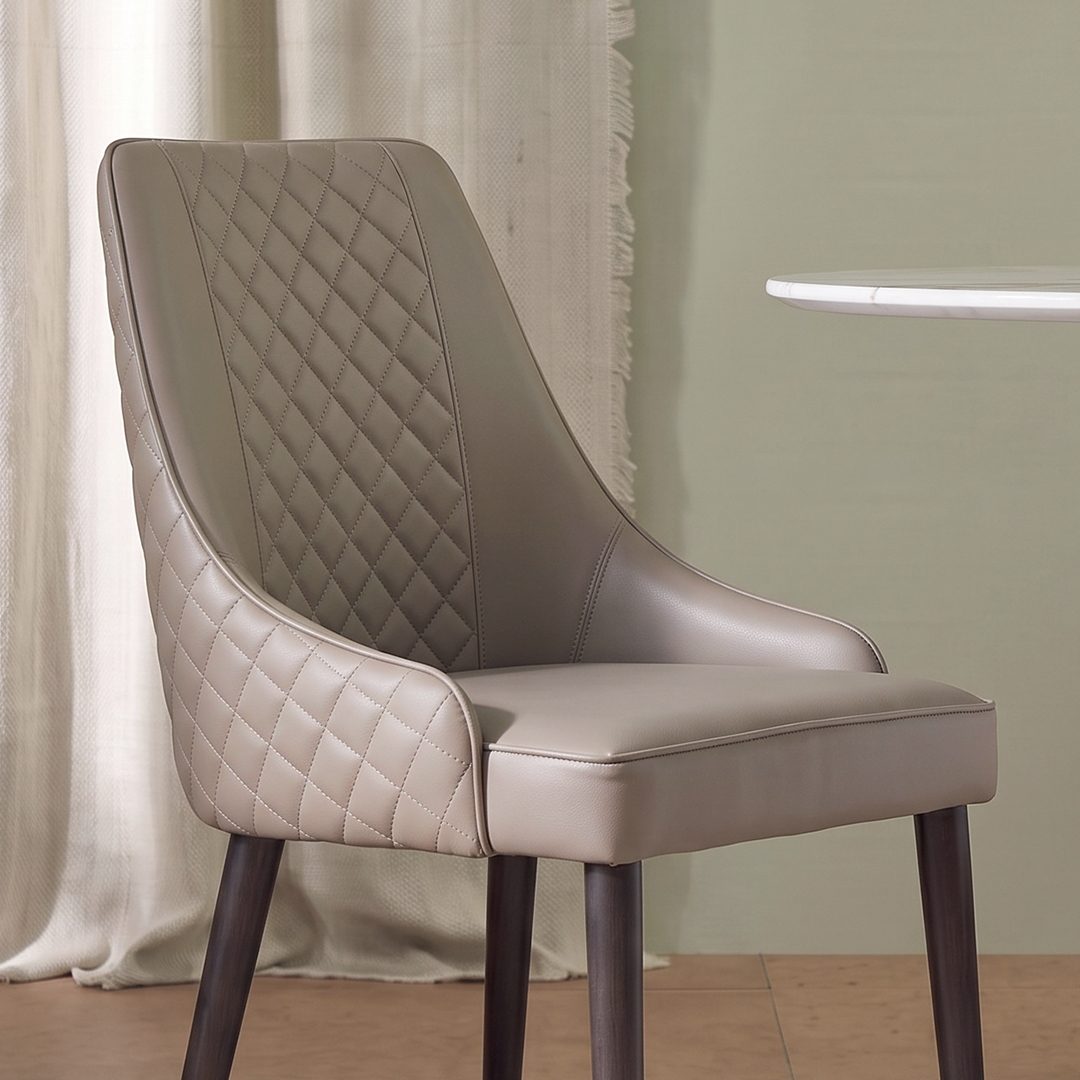 Costanza Matching Dining Chairs, Grey - Joe’s Haven