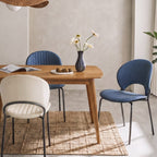 Jerome Shell Dining Chair, Velvet - Joe’s Haven