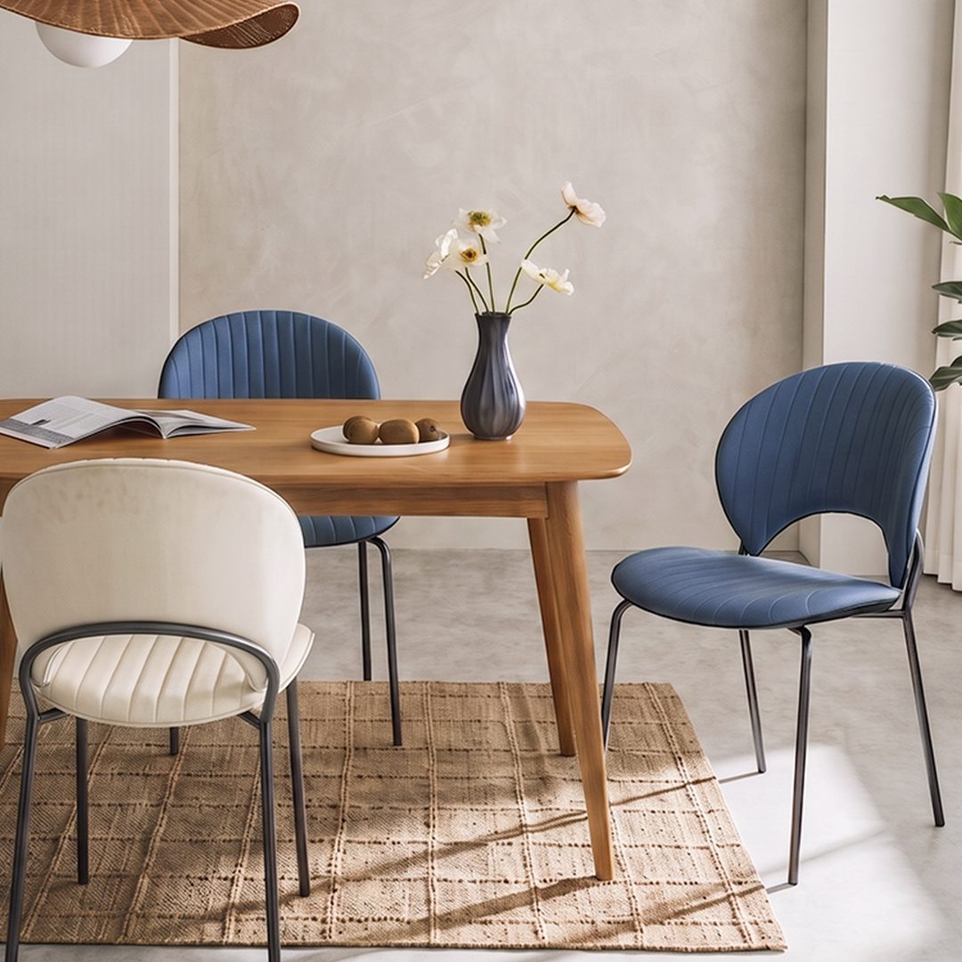 Jerome Shell Dining Chair, Velvet - Joe’s Haven