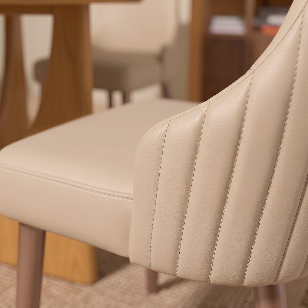 Peru Dining Chair, Cream - Joe’s Haven