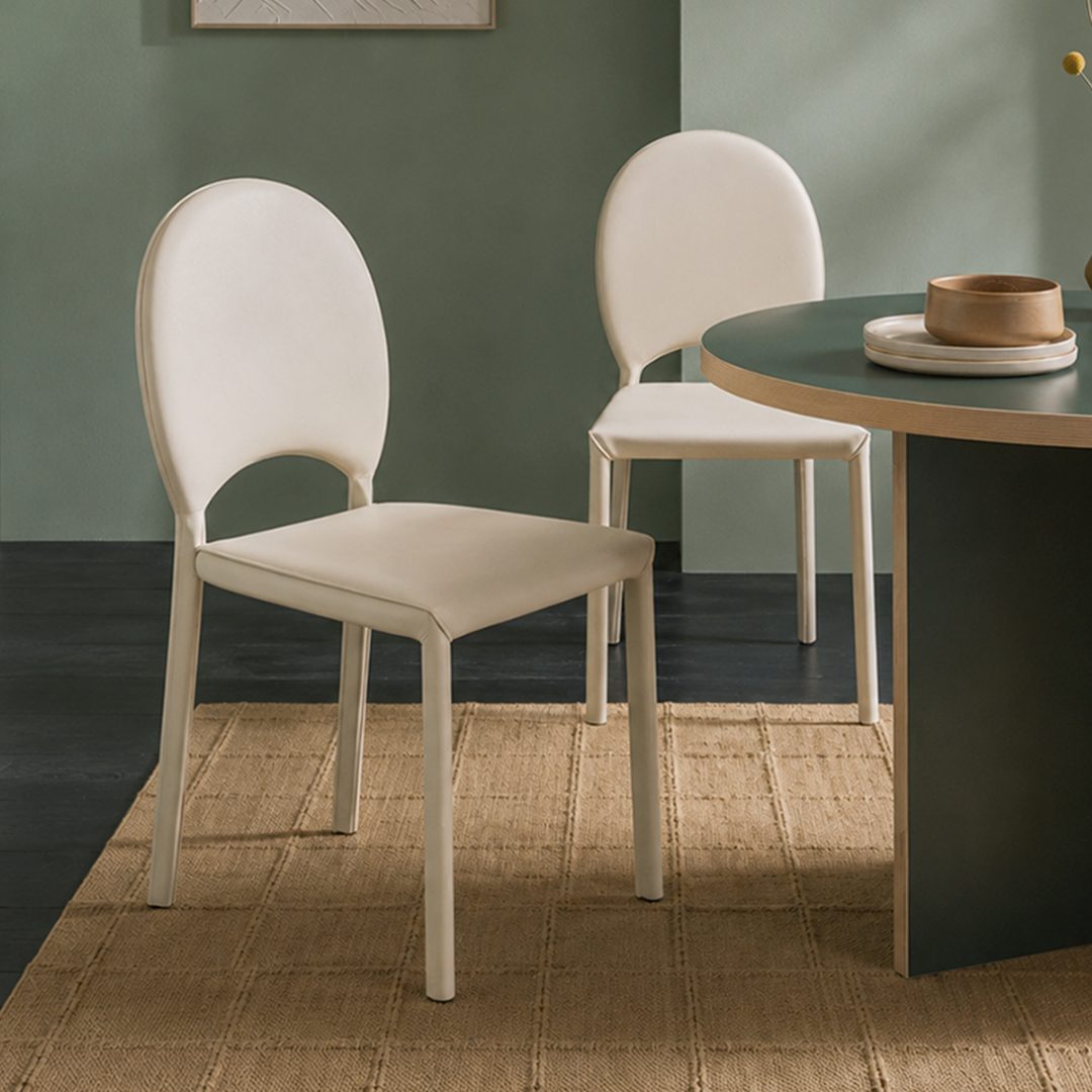 Yedda Dining Chair, Cream - Joe’s Haven