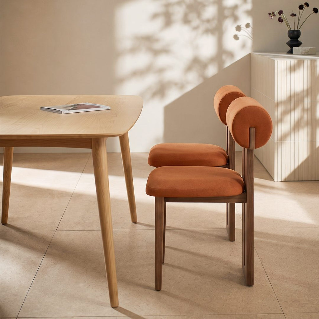 Maisie Dining Chair, Velvet or Boucle - Joe’s Haven