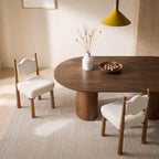 Tessa Dining Chair, Boucle - Joe’s Haven
