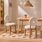 Evelyn Donut Dining Chair, Boucle - Joe’s Haven