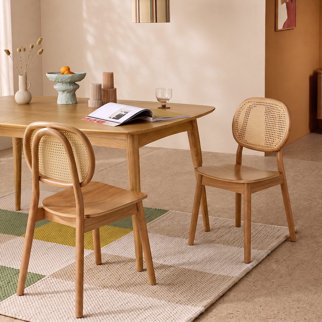 Fanny Dining Chair, Rattan - Joe’s Haven