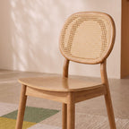 Fanny Dining Chair, Rattan - Joe’s Haven