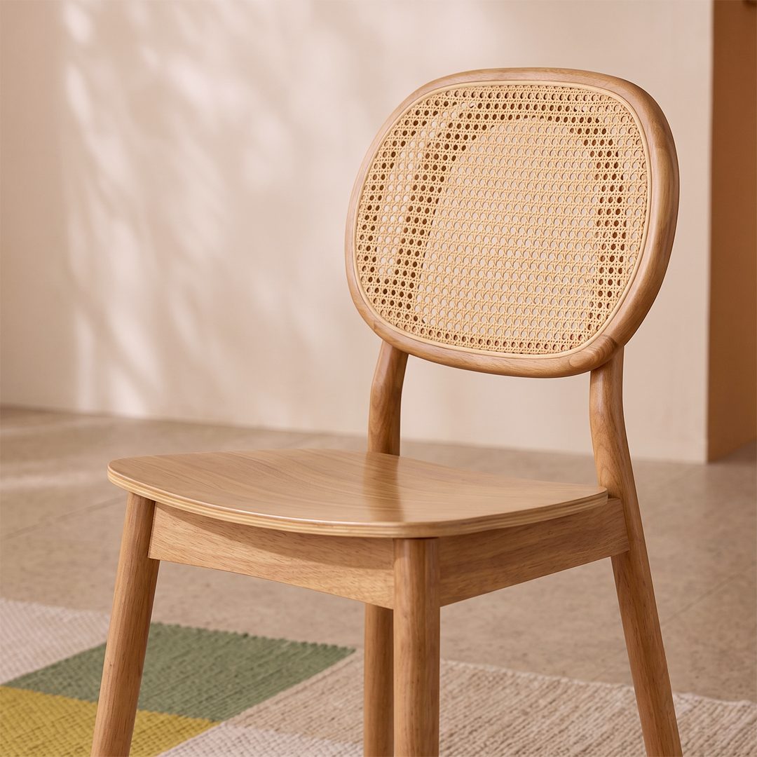 Fanny Dining Chair, Rattan - Joe’s Haven