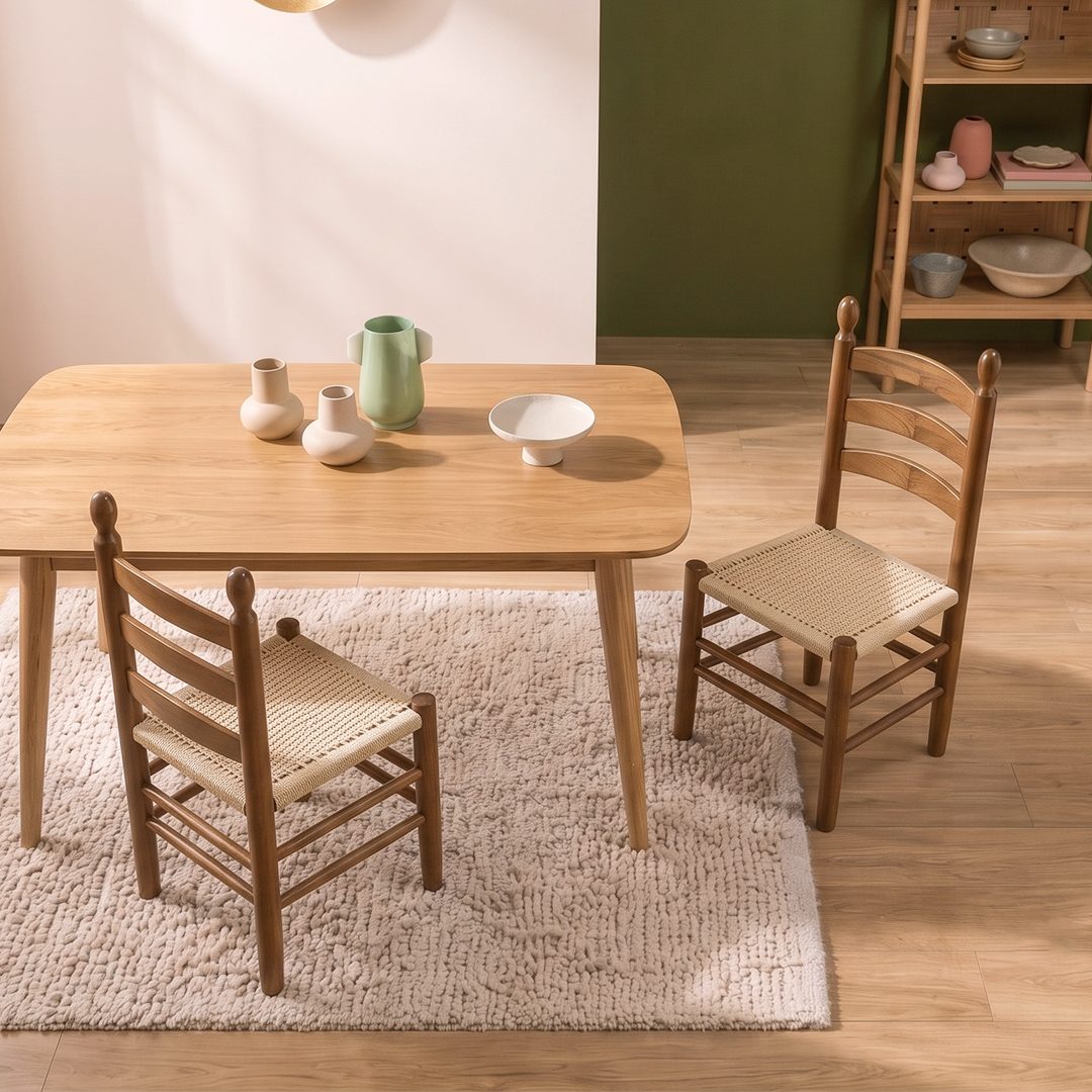 Charlotte Dining Chair, Rattan - Joe’s Haven