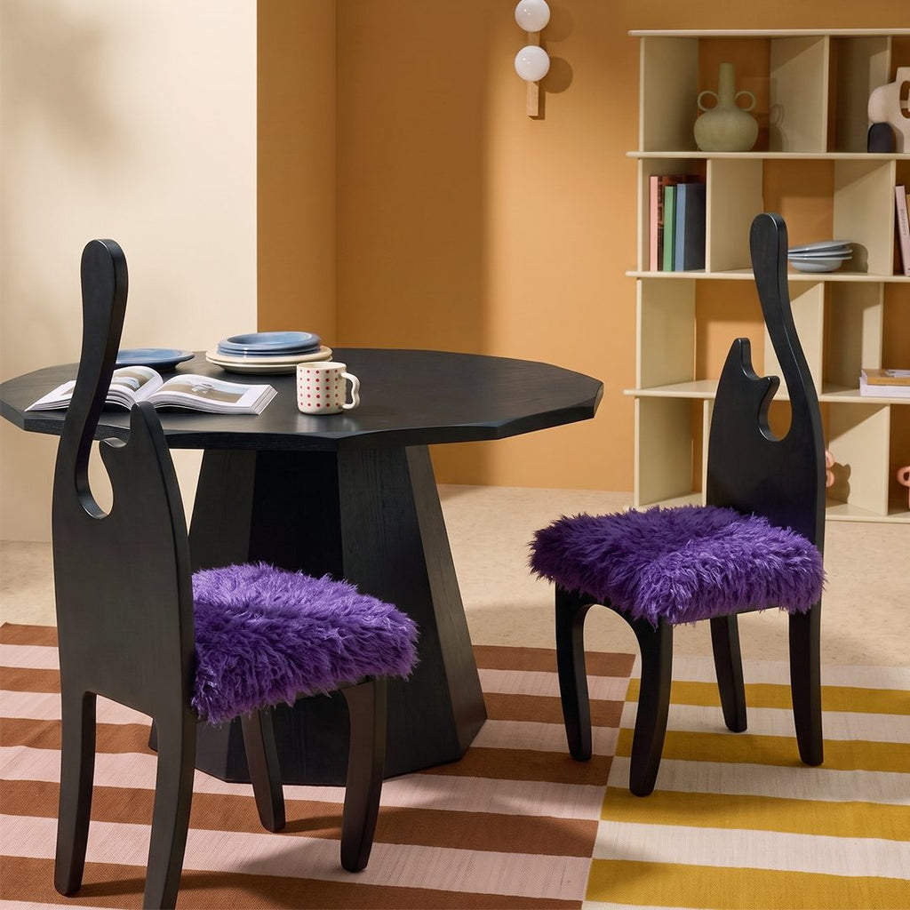 Tiffany Black Cat Dining Chair - Joe’s Haven