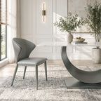 Vera Dining Table & Chairs, Sintered Stone, White - Joe’s Haven