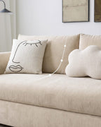 Meera Two Seater Sofa Bed with Storage, Suede - Joe’s Haven