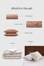 Percale Move-In Bedding Set - Joe’s Haven