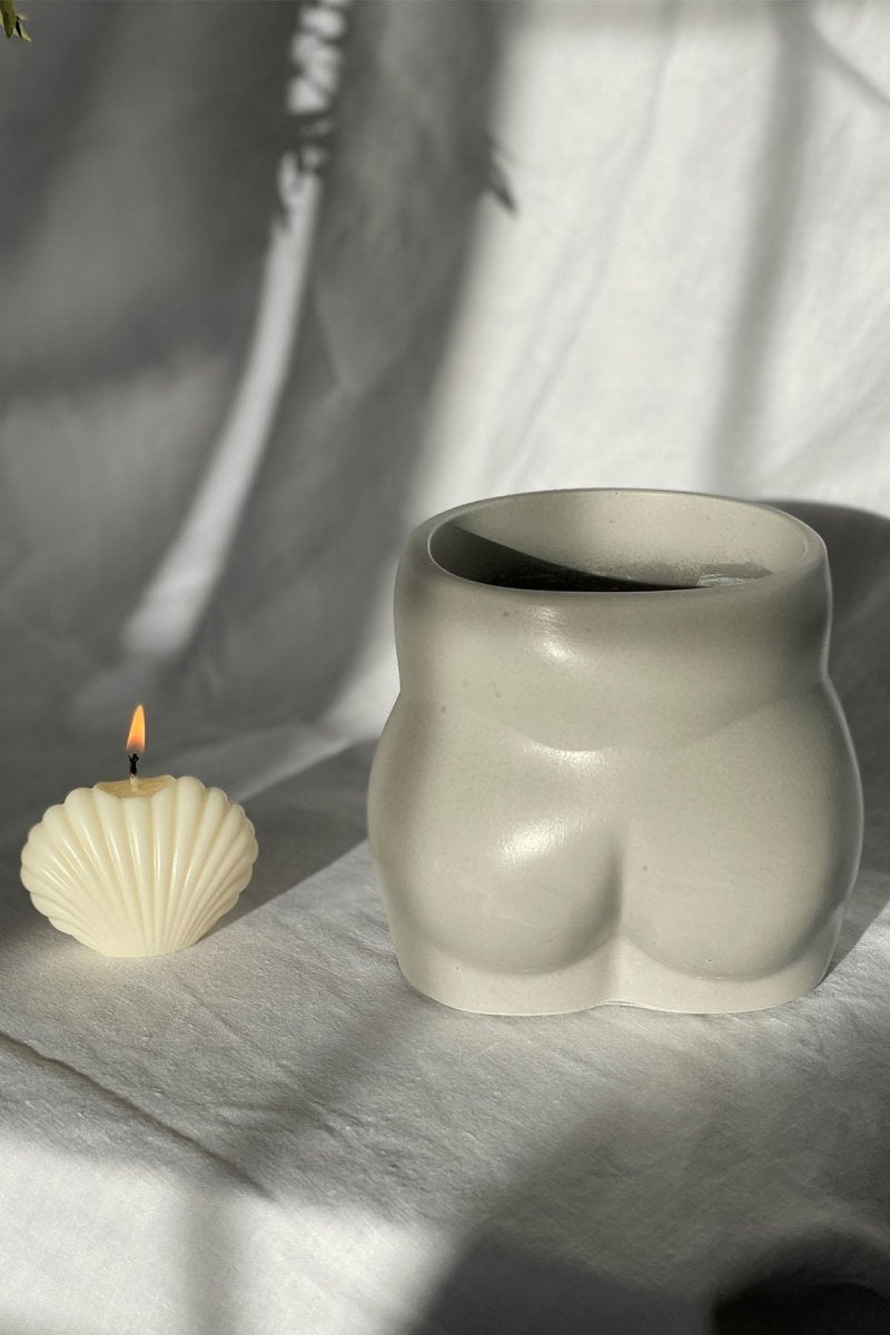 Handcrafted Bum Shaped Vase - Joe’s Haven
