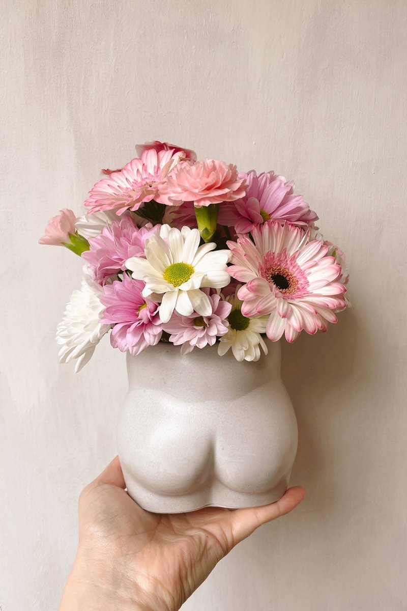Handcrafted Bum Shaped Vase - Joe’s Haven
