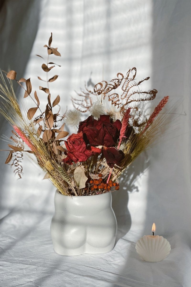 Handcrafted Bum Shaped Vase - Joe’s Haven