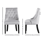 Windsor LUX Velvet Dining Chair - Joe’s Haven