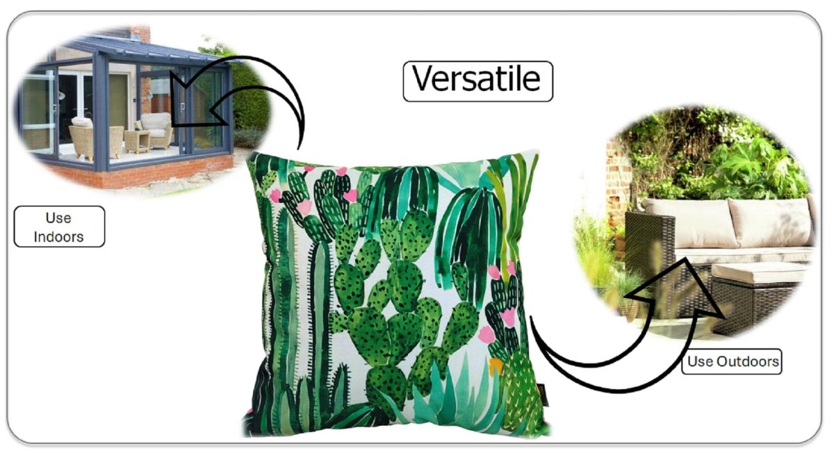 Cactus Waterproof Outdoor Cushions for Outdoor Garden - Joe’s Haven