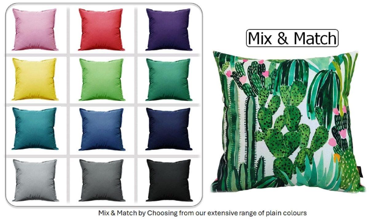 Cactus Waterproof Outdoor Cushions for Outdoor Garden - Joe’s Haven