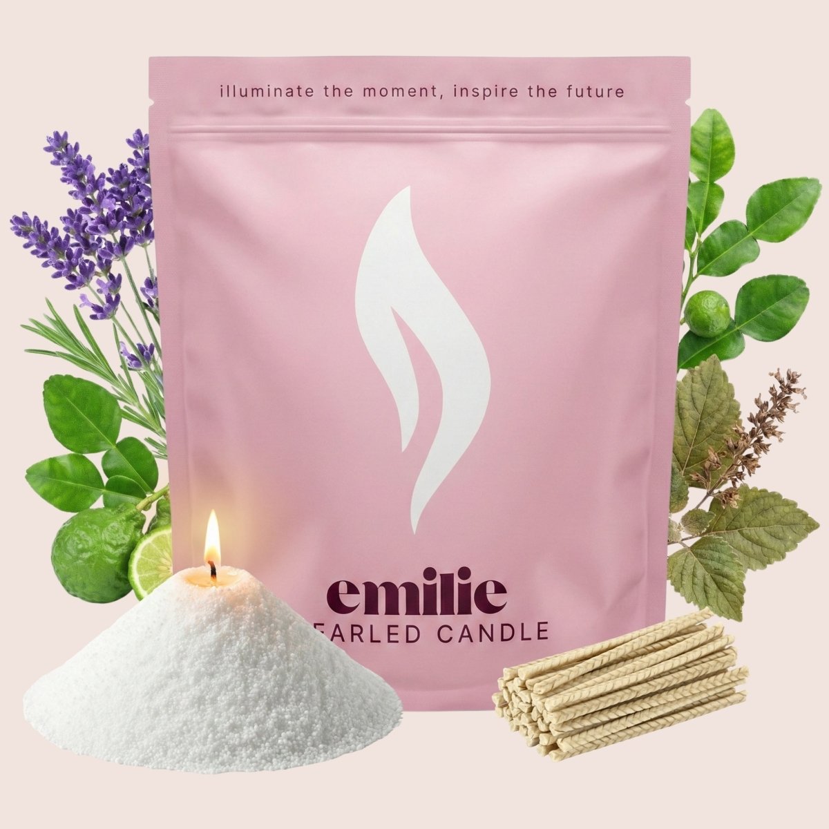 Calm Scented Pearled Candle - Joe’s Haven