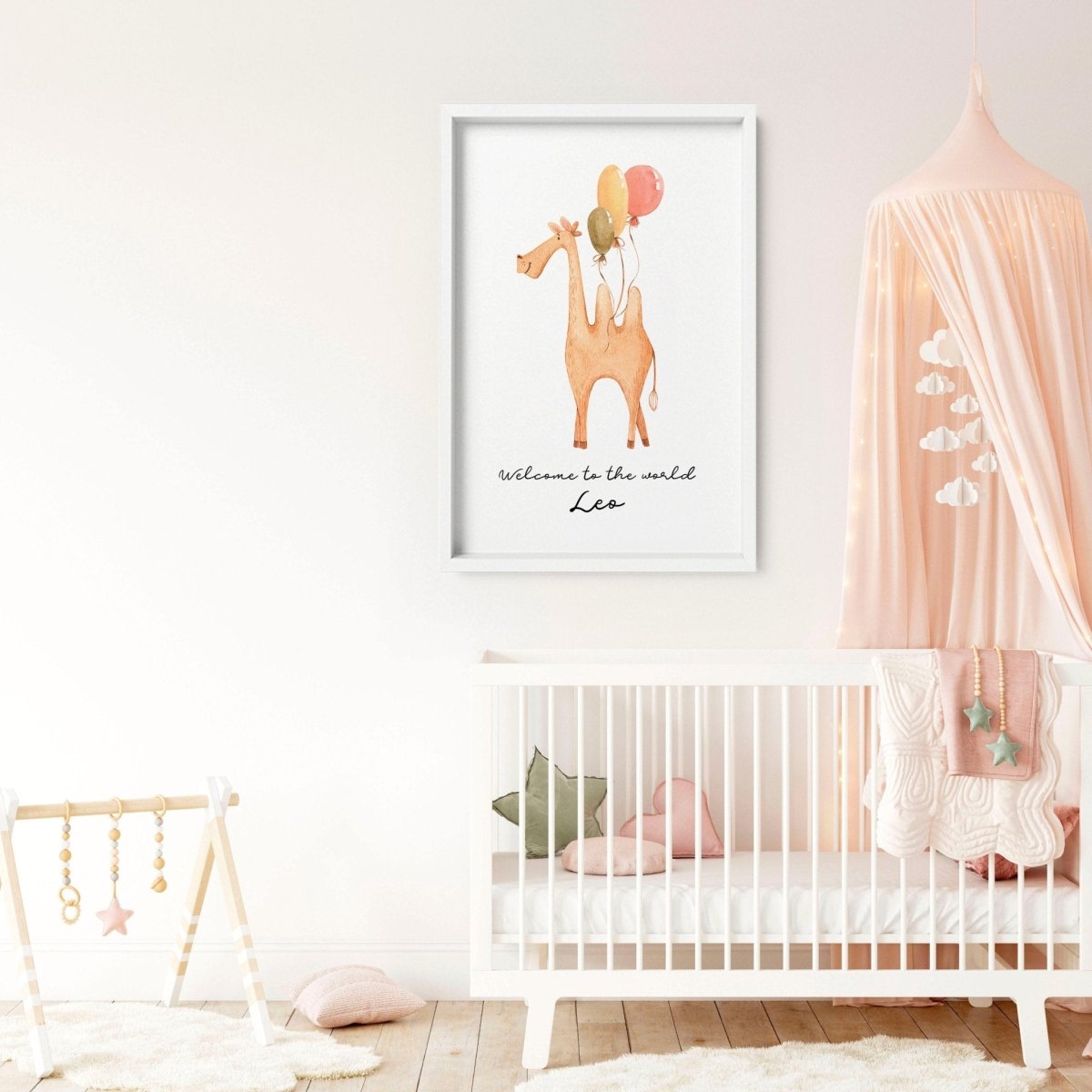 Animal prints for nursery decor Camel wall art print - Joe’s Haven