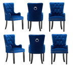 Windsor LUX Velvet Dining Chair (with armrests) - Joe’s Haven