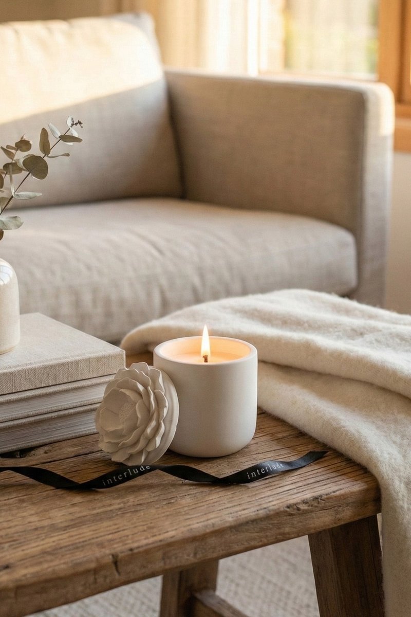 Floral Ceramic Candle - Joe’s Haven