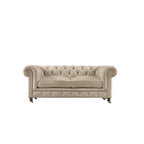 ChicComfort Two Seater Sofa, Velvet - Joe’s Haven